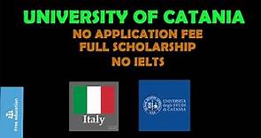 University of Catania | How to apply for University of Catania Italy | Step by Step