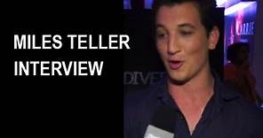 Miles Teller Interview 2013 : Divergent, The Spectacular Now - Beyond The Trailer