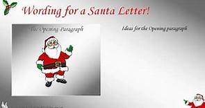 How to write a Santa letter ***