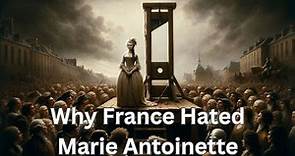 Why the French Public Hated Marie Antoinette