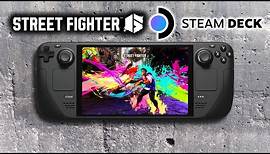 Street Fighter 6 Is Absolutely Amazing On The Steam Deck!