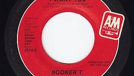 Booker T. – I Want You (1981, Vinyl)