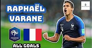 Raphaël Varane | All 5 Goals for France