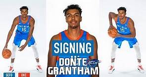 Meet Donte Grantham, the newest OKC Thunder 2-Way Contract Player