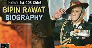 General Bipin Rawat Biography | India's First Chief Of Defence Staff (Hindi)