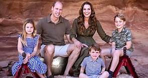 Prince William and Kate Middleton Pose With Their 3 Kids for Holiday Card 2021