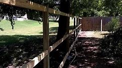 DIY / 55 Foot Fence Rebuild (part 3).