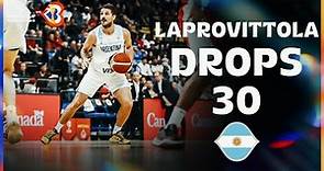 Nicolás LAPROVITTOLA 🇦🇷 | Full Highlights | 30 PTS | #FIBAWC 2023 Qualifiers