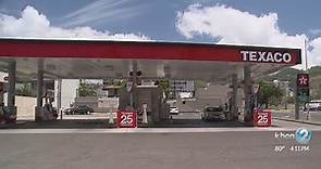 Select Texaco service stations offering touch-free fueling