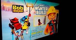 Bob the builder Bob winter build DVD menu walkthrough