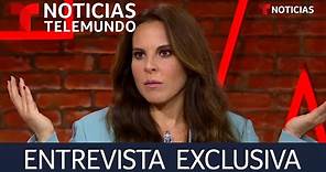 Kate del Castillo habla sin filtro sobre El Chapo y Sean Penn | Noticias Telemundo