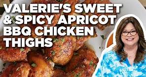 Valerie Bertinelli’s Sweet & Spicy Apricot BBQ Chicken | Valerie's Home Cooking | Food Network