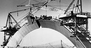 Construction of the Gateway Arch, St. Louis Documentary Film (1965)