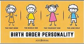 Alfred Adler's Individual Theory of Personality- styles of life & birth order.