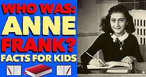 Anne Frank for Kids | The Story of Anne Frank | Women's History Month