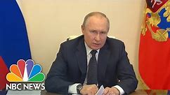 President Putin Calls Russians Against Invasion ‘Scum And Traitors’