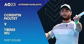 Corentin Moutet v Yibing Wu Extended Highlights | Australian Open 2023 First Round