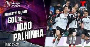 Goal Joao Palhinha - Burnley v. Fulham 23-24 | Premier League | Telemundo Deportes
