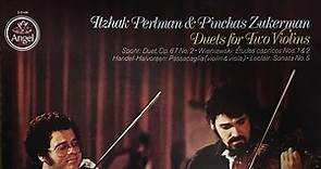Itzhak Perlman, Pinchas Zukerman - Duets For Two Violins