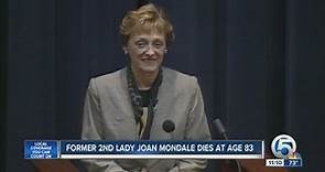 Former 2nd Lady Joan Mondale dies at age 83