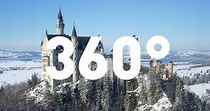 Visit Europe | 360-degree visit of Neuschwanstein, Germany