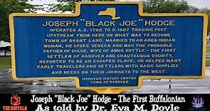 Joseph "Black Joe" Hodge - The First Buffalonian