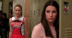 Glee - Quinn tells Rachel she will never have Finn 1x02