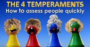 The Four Temperaments - How to assess people quickly