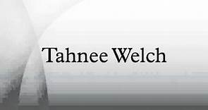 Tahnee Welch