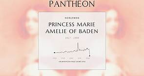 Princess Marie Amelie of Baden Biography - Duchess of Hamilton and Brandon