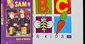Opening And Closing To Fireman Sam A Spot Of Bother Australian VHS ABC Video