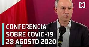 Conferencia Covid-19 en México - 28 agosto 2020