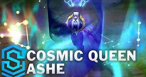 Cosmic Queen Ashe Skin Spotlight - League of Legends