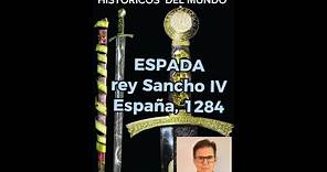Espada Sancho IV. España, 1284