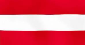 Evolución de la Bandera Ondeando de Austria - Evolution of the Waving Flag of Austria