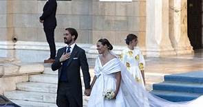 Primera boda real en Atenas desde hace más de medio siglo