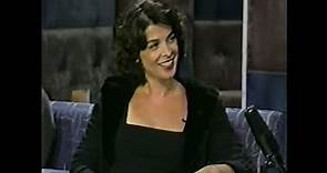Annabella Sciorra on "Late Night with Conan O'Brien" - 10/9/98