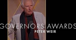Peter Weir Receives an Honorary Oscar Award | 13th Governors Awards