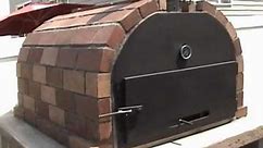 Outdoor brick oven