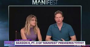 Melissa Roxburgh + Josh Dallas reveal if they'd want to know their death dates ('Manifest' season 4)