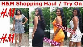 H&M Online SHOPPING HAUL │ H&M TRY ON Clothing│ H&M Unboxing │H&M Review clothing │H&M haul France