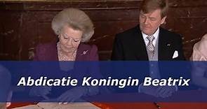 Abdicatie Koningin Beatrix (2013)