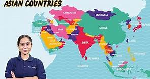 Discover the Geography of Asia: Exploring Asian Countries and Their Map #geography #asiancountries