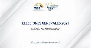 Elecciones Generales 2021 - Ecuador