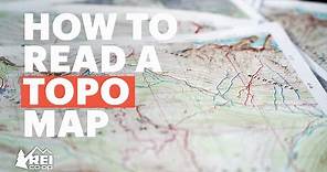 How to Read a Topo Map