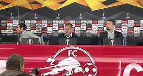 LIVE: Pressekonferenz von RB... - FC Red Bull Salzburg