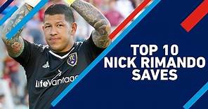 Top 10 Nick Rimando Saves
