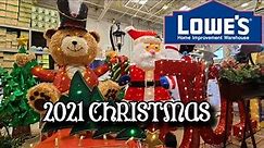 Lowes 2021 Christmas Decorations Store Walkthrough