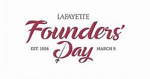 Celebrating Lafayette’s History and Connections on Founders’ Day 2023