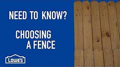 Need To Know? Fencing